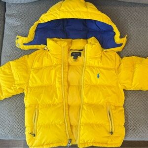 Polo Ralph Lauren puffer jacket. Toddler boy size 4/4T.